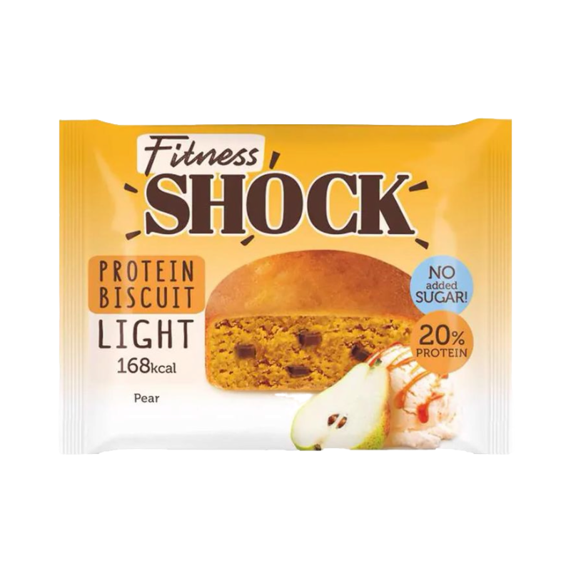 Бисквит неглазированный "Груша" Protein Biscuit Light FitnesShock