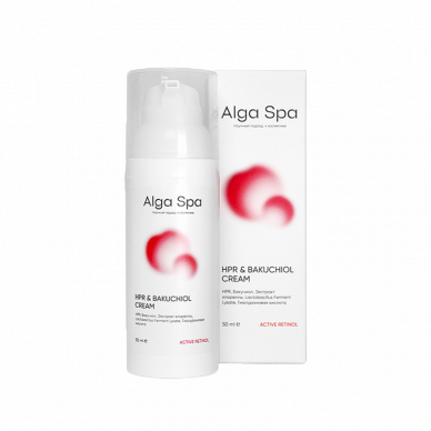 Крем с HPR и бакучиолом Alga Spa